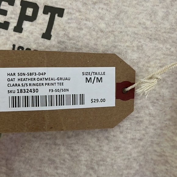 HARLOW Blue Notes print tee Athletics Dept - Picture 5 of 5